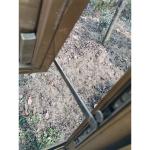 PVC UPVC Hopper Window 32x22 Basement Window Crank Shutter