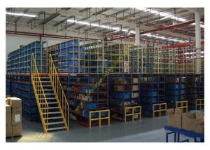 Quality Multi - level Warehouse Storage Mezzanine Rack / Metal Steel Platform wholesale