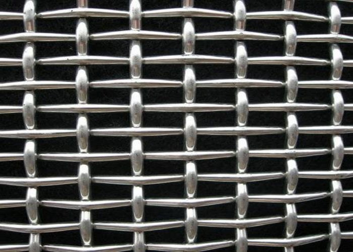 Width 0.2-2.5m Woven Wire Mesh Screen With Test Report Available