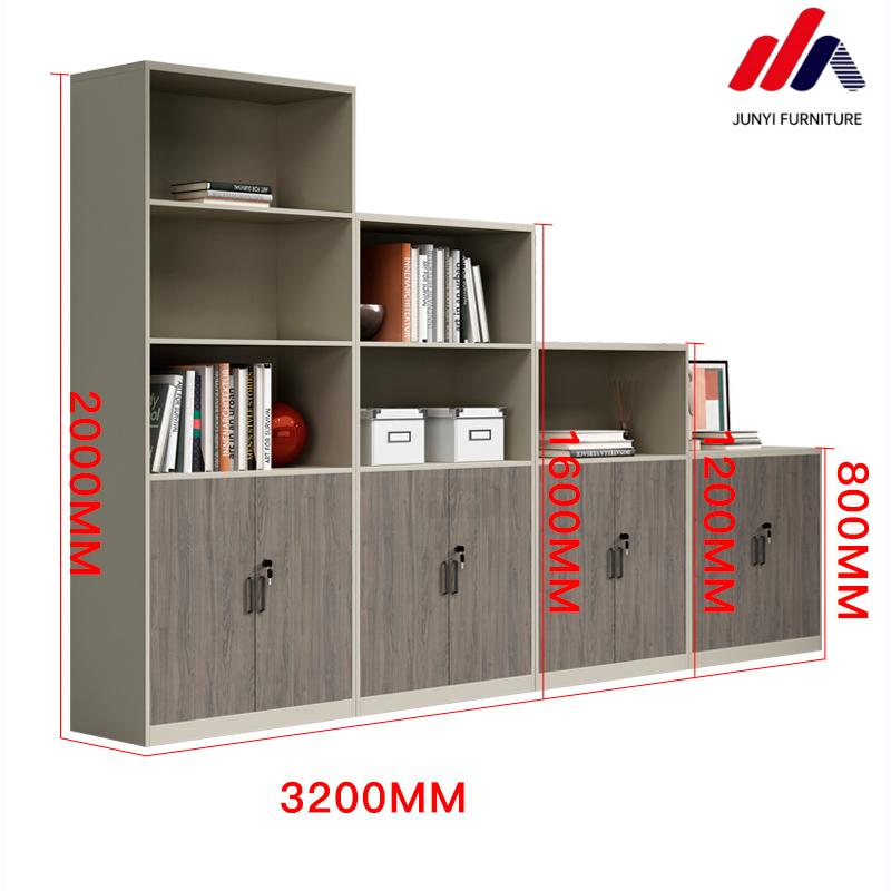 2PCS OEM File Cabinet E1 Melamine Material Executive Filing Cabinet for Home and Office