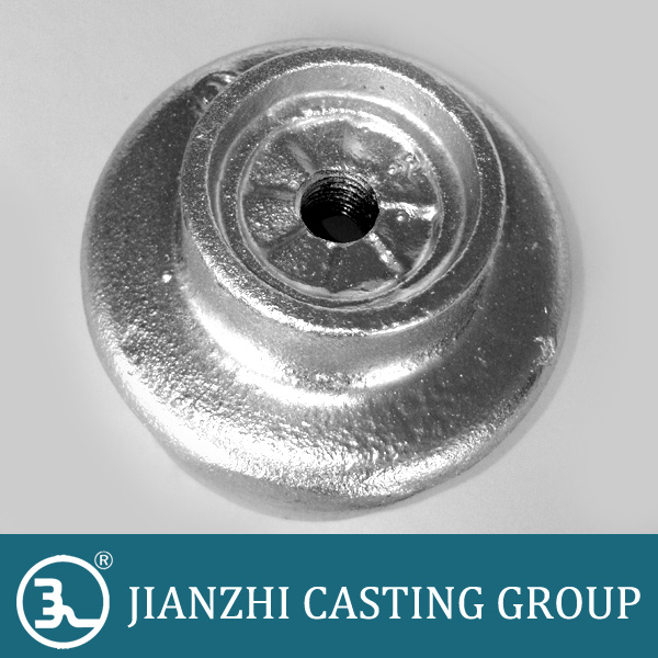 Post type cap fitting porcelain disc insulator