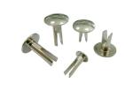 ISO9001 2015 Certificate Aluminium Flat Head Split Rivets Truss Nail Bifurcated