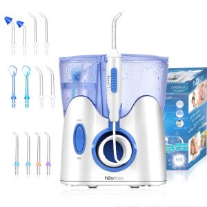 Quality Countertop Water Flosser Family Teeth Cleaning With 12 Nozzles wholesale