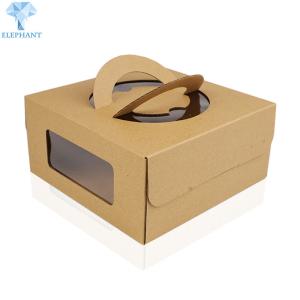 Quality Custom Food CupCake Packaging Lunch Cardboard Craft Kraft PaPer Corrugated Mailer Boxes wholesale