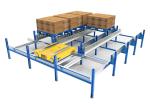 Narrow 1182*890*126mm Radio Shuttle System ASRS MHS Warehouse
