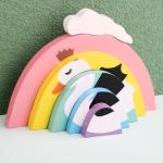 6 Pieces Colorful Building Blocks Educational For Children Newborn