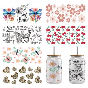 Quality UV Protection Removable Custom UV Transfer Stickers UV DTF Decals wholesale