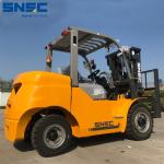 5 Ton Forklift Truck with 1070*150*50mm Fork Size and Water Proof Overhead Guard
