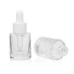 Custom Mini 15ml Refillable Serum Glass Bottles Essential Oil Dropper Bottle