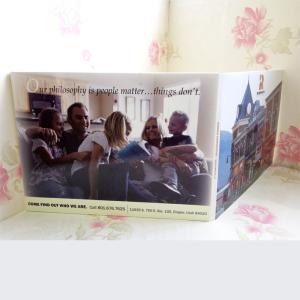 Quality Electronic Video Flip Book HD CMYK Printing For Business / Advertising wholesale