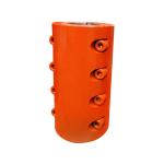 Cast / Stainless Steel Rigid Clamping Shaft Coupler Maintenance Free