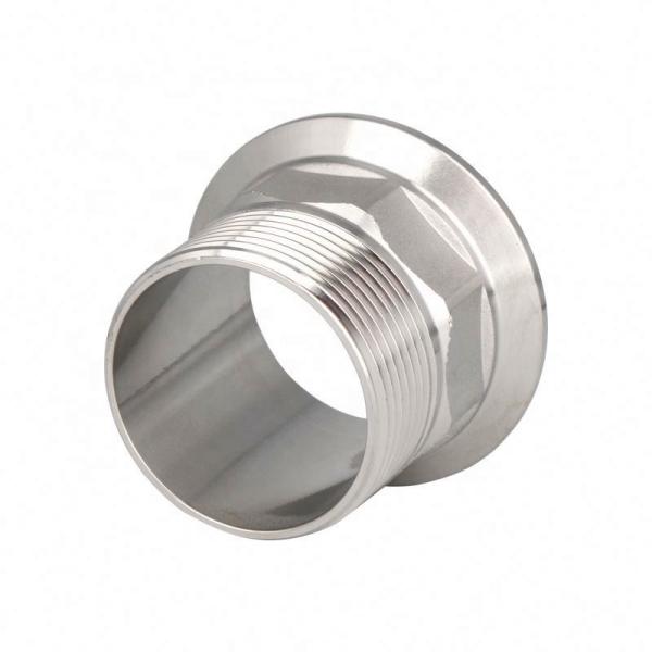 Forged Sanitary Stainless Steel Male Thread Pipe Fitting Tri Clamp Adapter for