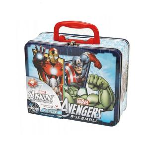 Quality Marvel Avengers Puzzle Tin Lunch Box wholesale