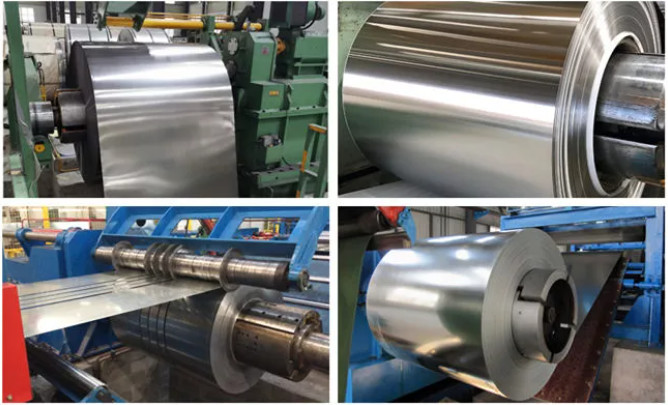 Cold Rolled Stainless Steel Strip Coils Sheet 201 304 430 1.0mm Thick Half Hard