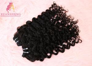 Quality Grade 10A Virgin Human Hair Brazilian Italian Curly Bundles Wave wholesale