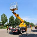 New Type 4*2 6 Wheels 27m Aerial Platform Truck Trucks Aerial Working Truck