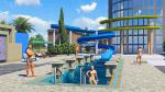 Customized Outdoor spiral swimming pool slide Fiberglass 1m SGS