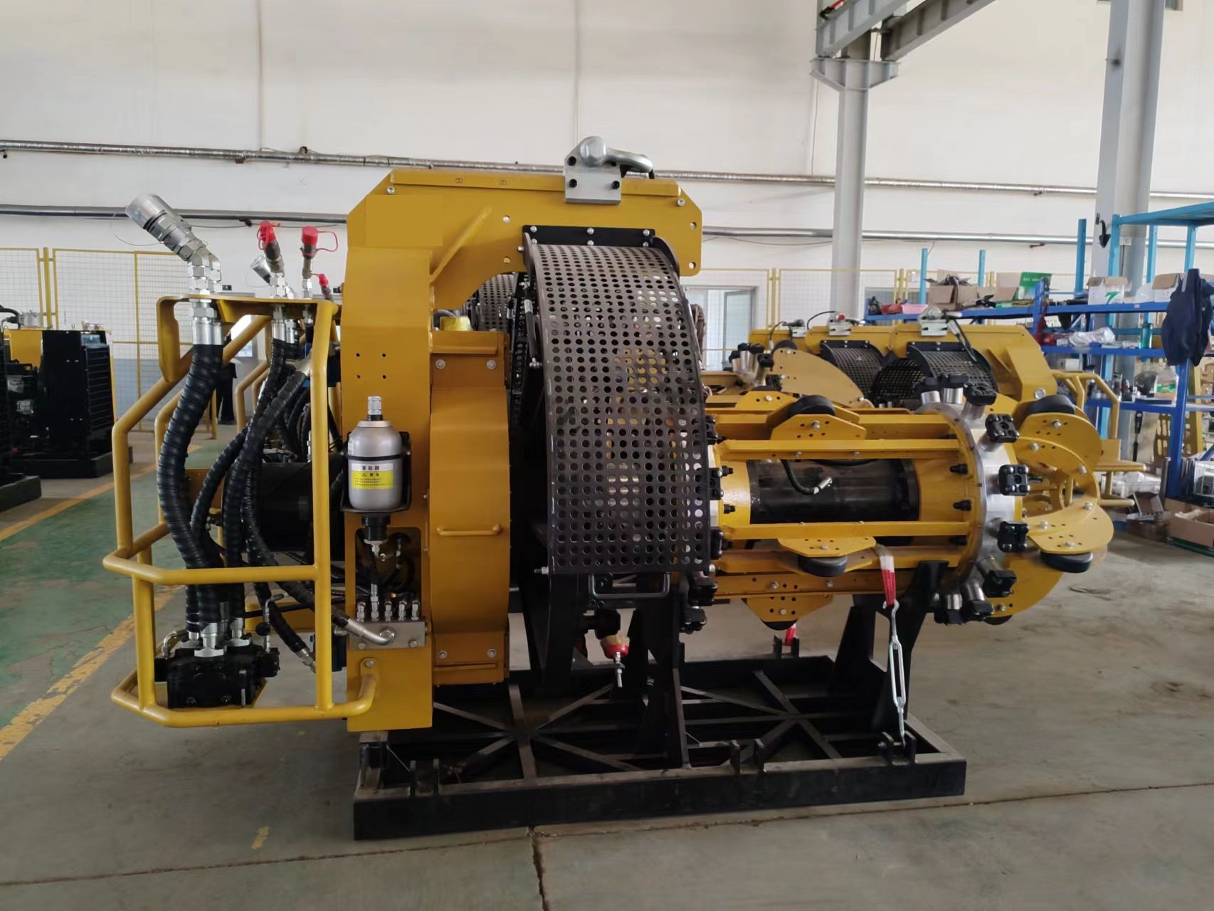 Metal Stainless Steel and Carbon Steel Cutting 133kW Cold Pipeline Beveling Machine