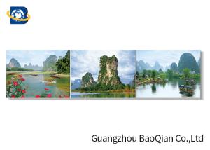 Quality Beautiful Nature Scenery 3D Lenticular Images Stereograph Printing 30*40cm Size wholesale
