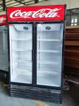 Beer And Beverage Double Glass Door Display Fridge 660L