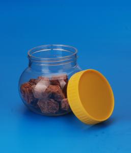 Quality PET Round Plastic Food Containers With Screw On Lid 230Ml 18G 51MM Caliber wholesale