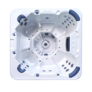 Quality 7 Person Outdoor Whirlpool Massage Spa Hot Tub Bathtub With Massage Pump wholesale