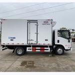 130hp Isuzu Refrigerated Truck Cargo Van Truck 4x2 Frozen Food Trucks