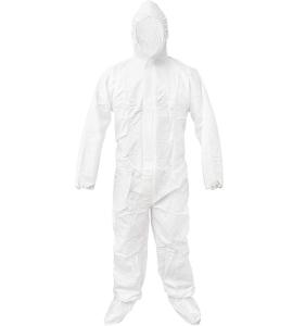 Quality White CE Waterproof Disposable Coveralls Medical Grade Non Woven wholesale