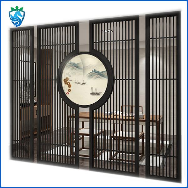 Partition Entrance Assembly Line Aluminum Profile Grille Living Room Hollow