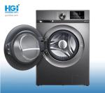 Inverter Motor 10kg Front Loader Washing Machine White Grey