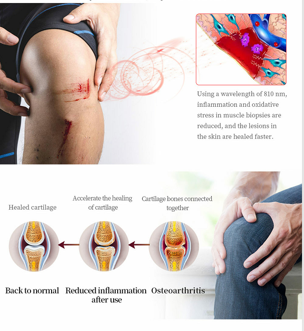 SSCH 405nm Multicolor LED Infrared Light Heating Pad Infrared Pad For Pain Relief