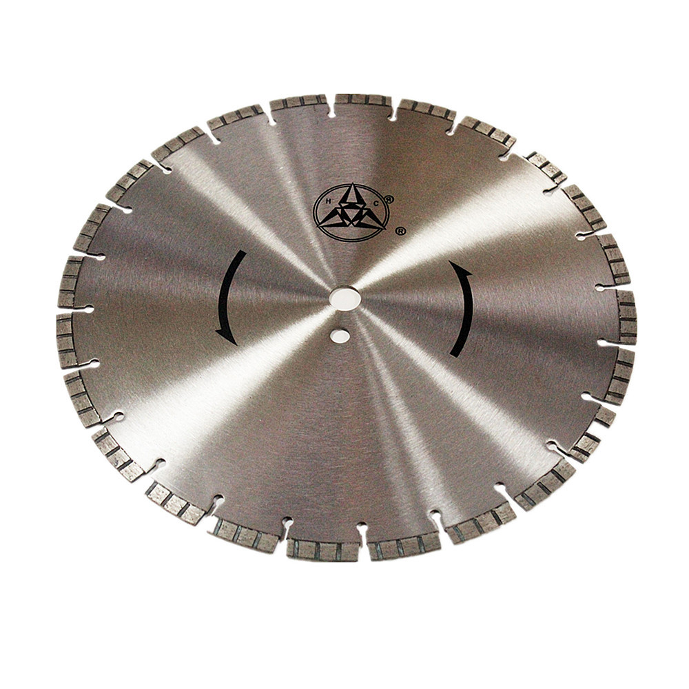 400 X 3.2/2.4 X 10 X 25.4x28T Huachang 16' Laser Welded Granite Concrete Dry Cutting Diamond Saw Blade With Long Life​
