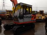 0.3m³ Bucket Used Hitachi Mini Excavator With NISSAN Engine 5.883L Displacement