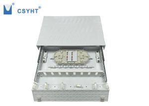 Quality Plastic Outdoor Fiber Optic Patch Panel , 48 Fibers 2U Fiber Patch Panel For FTTx Project wholesale