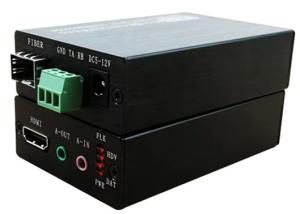 Quality 1080P HDMI Fiber Converter Bidirectional Audio RS232 Over Fiber Optic Extender wholesale