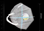 Customized Size Disposable Dust Masks For Clinic Non Woven Material