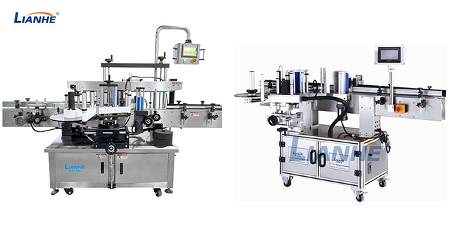 380V Double Sided Bottle Labeling Machine Rustproof Multifunctional