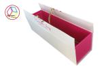 White Hair Extensions Packaging Box / Hair Extension Subscription Box