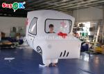 Giant Custom Inflatable Products Ambulance Model For Promotion