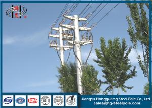 Quality 66KV Stainless Steel Electrical Power Pole Ample Supply And Prompt Delivery wholesale