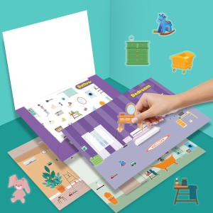 Quality 150PCS Repositionable Enlarge Stickers About Bathroom Bedroom Kitchen Living Room wholesale