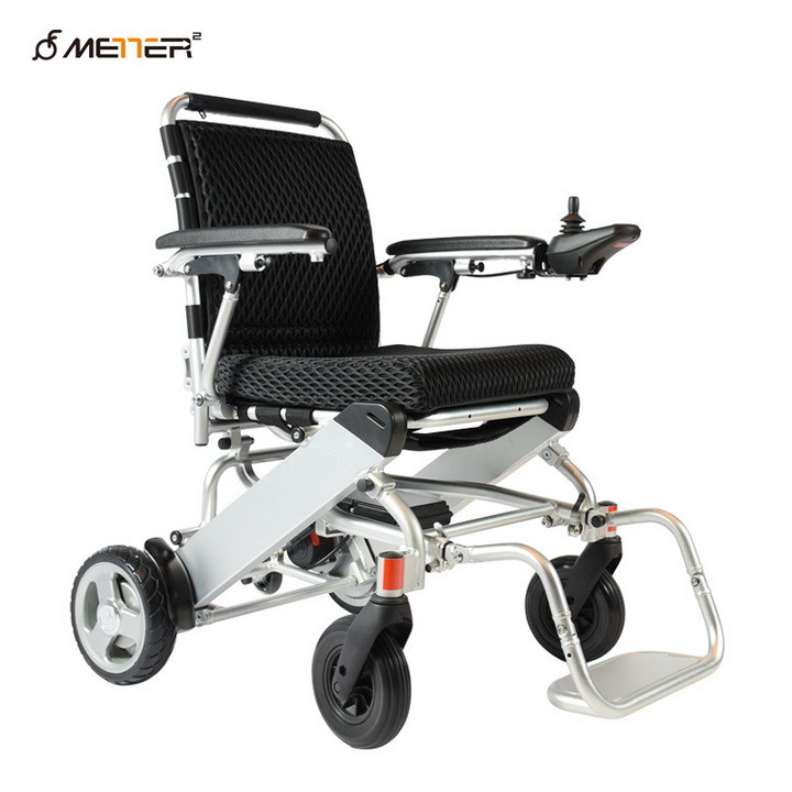 Brushless Motor Disabled Collapsible Electric Wheelchair