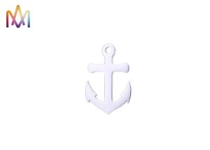 Quality Antifatigue Plated Nautical Lariat Stainless Steel Anchor Pendant wholesale