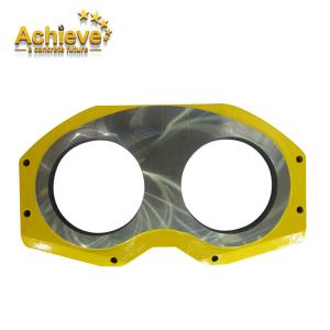 Quality Dn230 PUTZMEISTER Concrete Pump Parts Carbide Spectacle Wear Plate Cutting Ring 261123001 wholesale