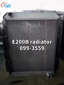 Quality Water Tank Caterpillar Radiator Core Assy 099 3559 For Excavator CAT E200B wholesale