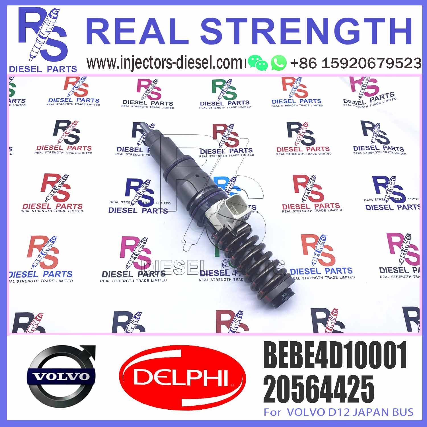 High Quality Diesel Fuel Injector 20564425 BEBE4D10001 For V-O-L-V D12 JAPAN BUS