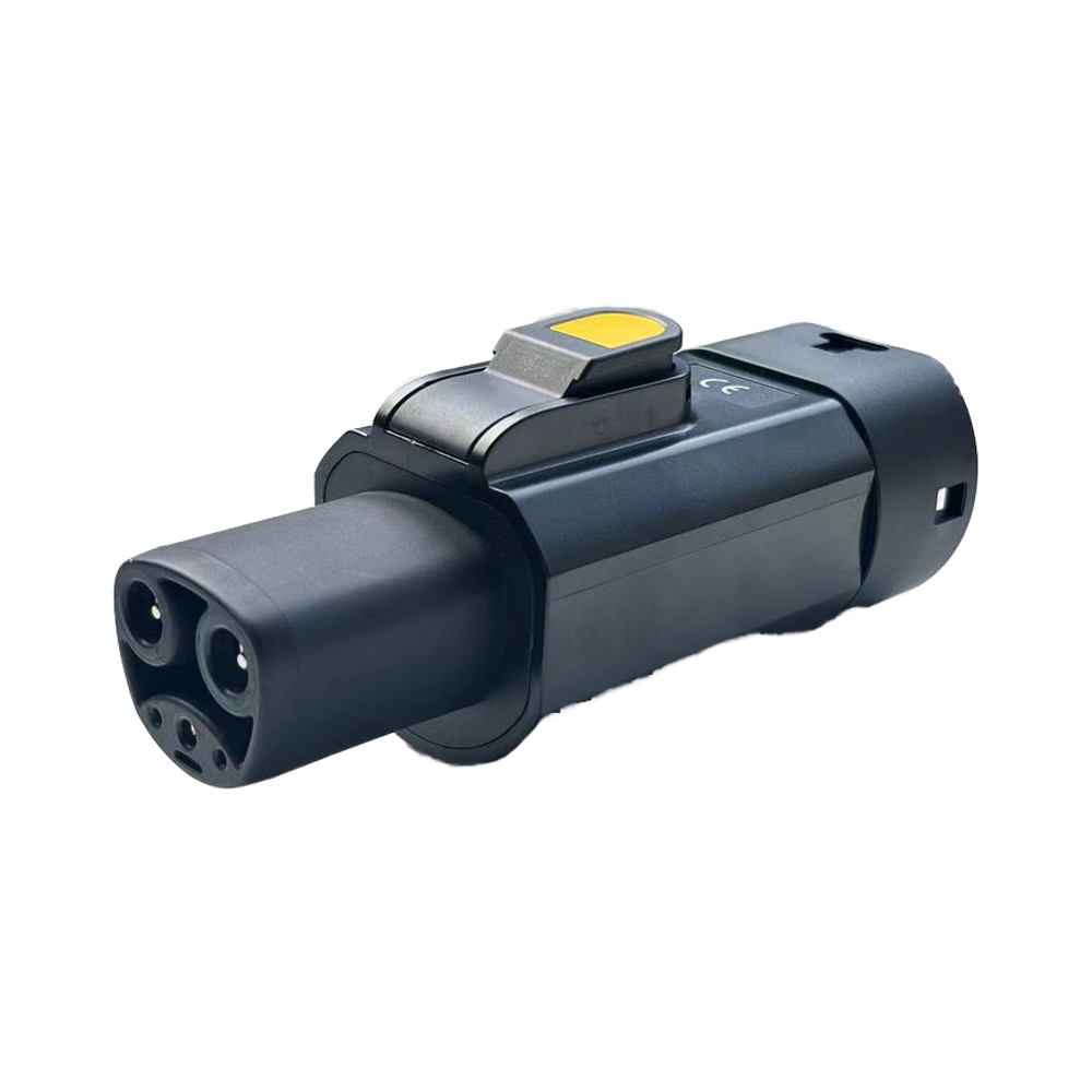 Rated voltage 220V Black NACS Condition 7KW 32A Tesla EV Charging Adapter for Type2 Inlet Electric Vehicles tesla