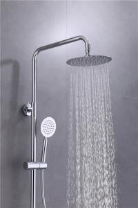 Quality Lightweight Bathtub Shower Faucet Sets Fully Plated 304 Stainless Steel 1.5mm Thickness wholesale