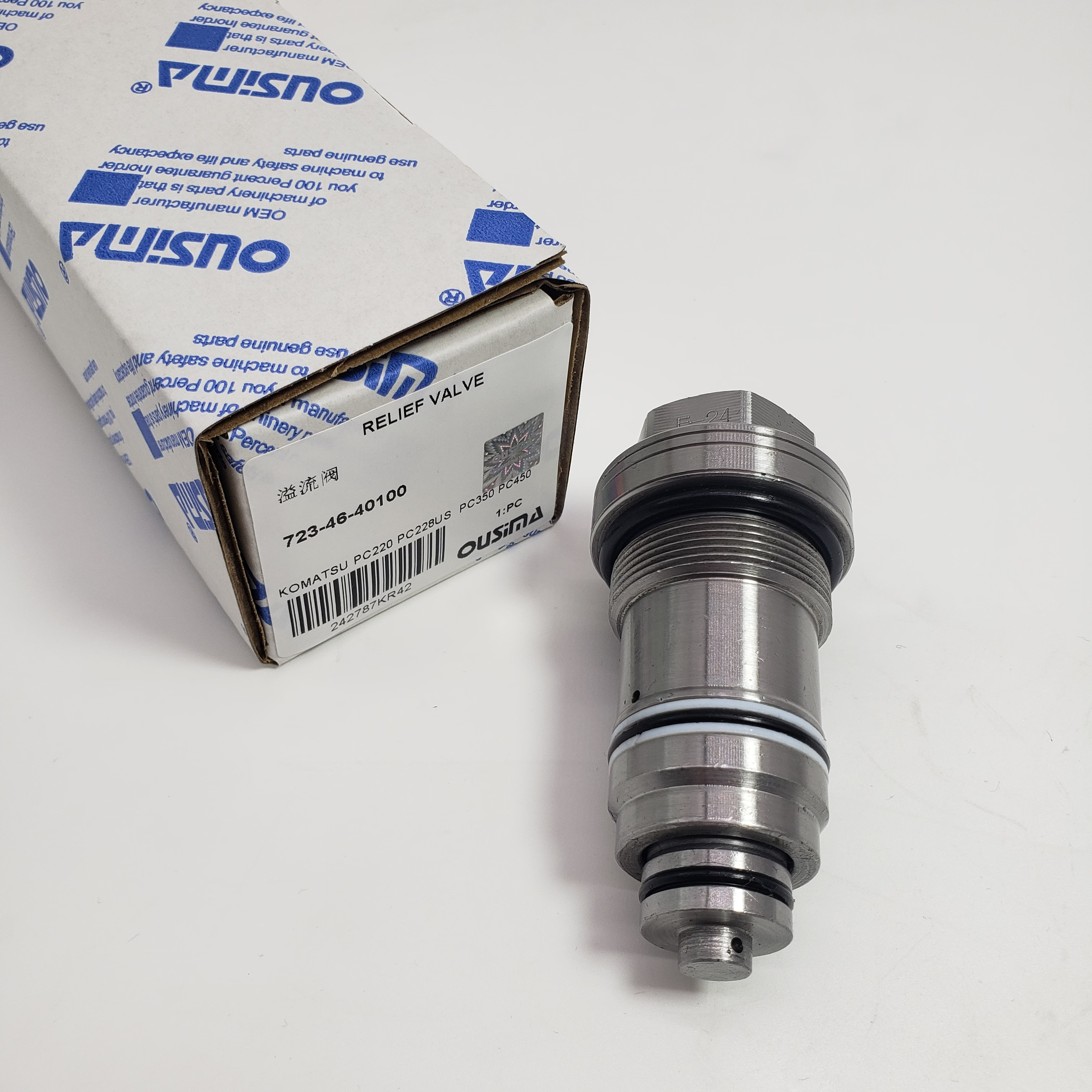Relief Valve 723-46-40100 For KOMATSU PC200 PC220 PC228US PC350