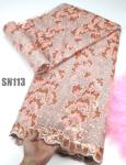 2021 Senegal embroidery french lace fabric nigerian tulle french lace